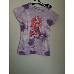 Kid U Not Pirates Voyage Myrtle Beach Mermaid Purple Tie-dyed Size M Girls
